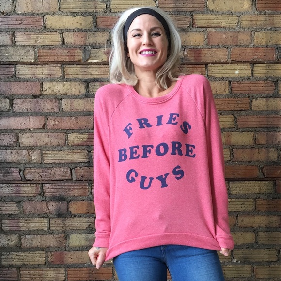 🍟 before 🧔🏻! Sweatshirt - Picture 2 of 8